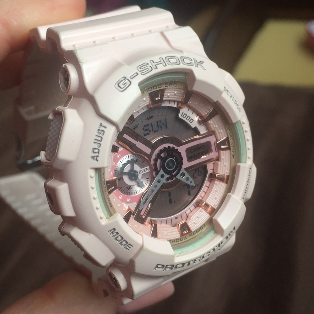 G-Shock Baby G Blush Pink Sports Watch